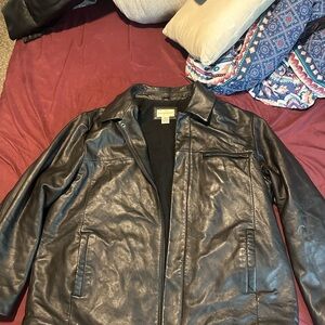 Black 100% Leather Jacket